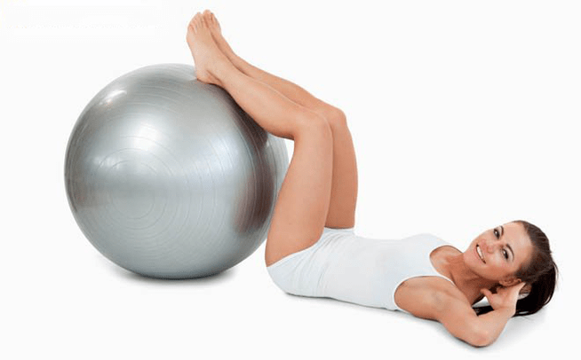 exercises with gymnastic ball for varicose veins
